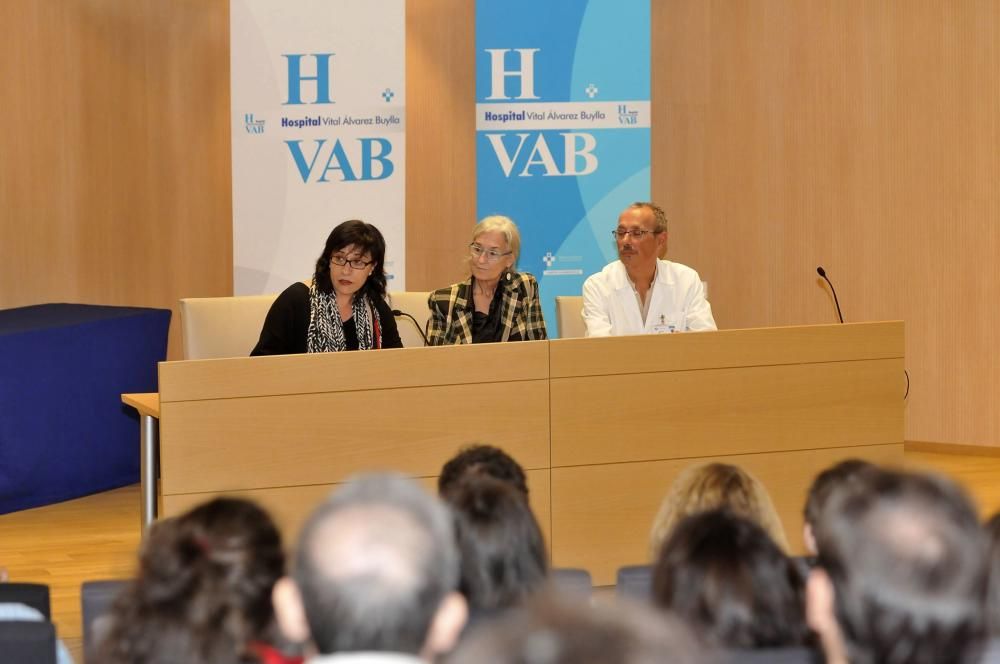 Taller de farmacia en el hospital Álvarez-Buylla de Mieres