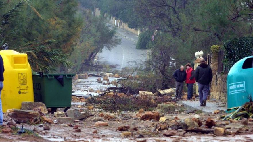 La tormenta del año 2001 provocó daños muy graves en Mallorca. | G.BOSCH