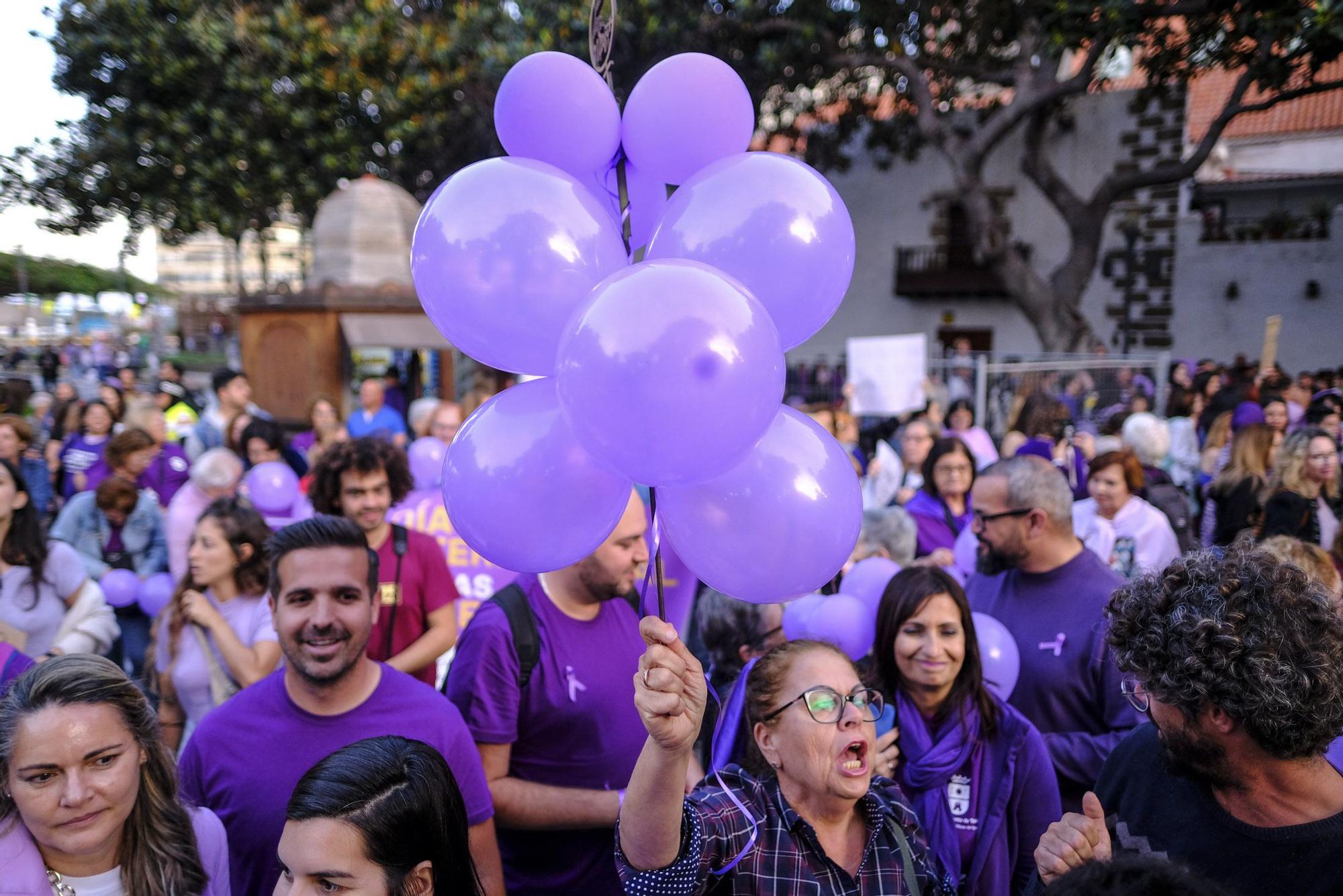 Manifestación por el 8M en Las Palmas de Gran Canaria