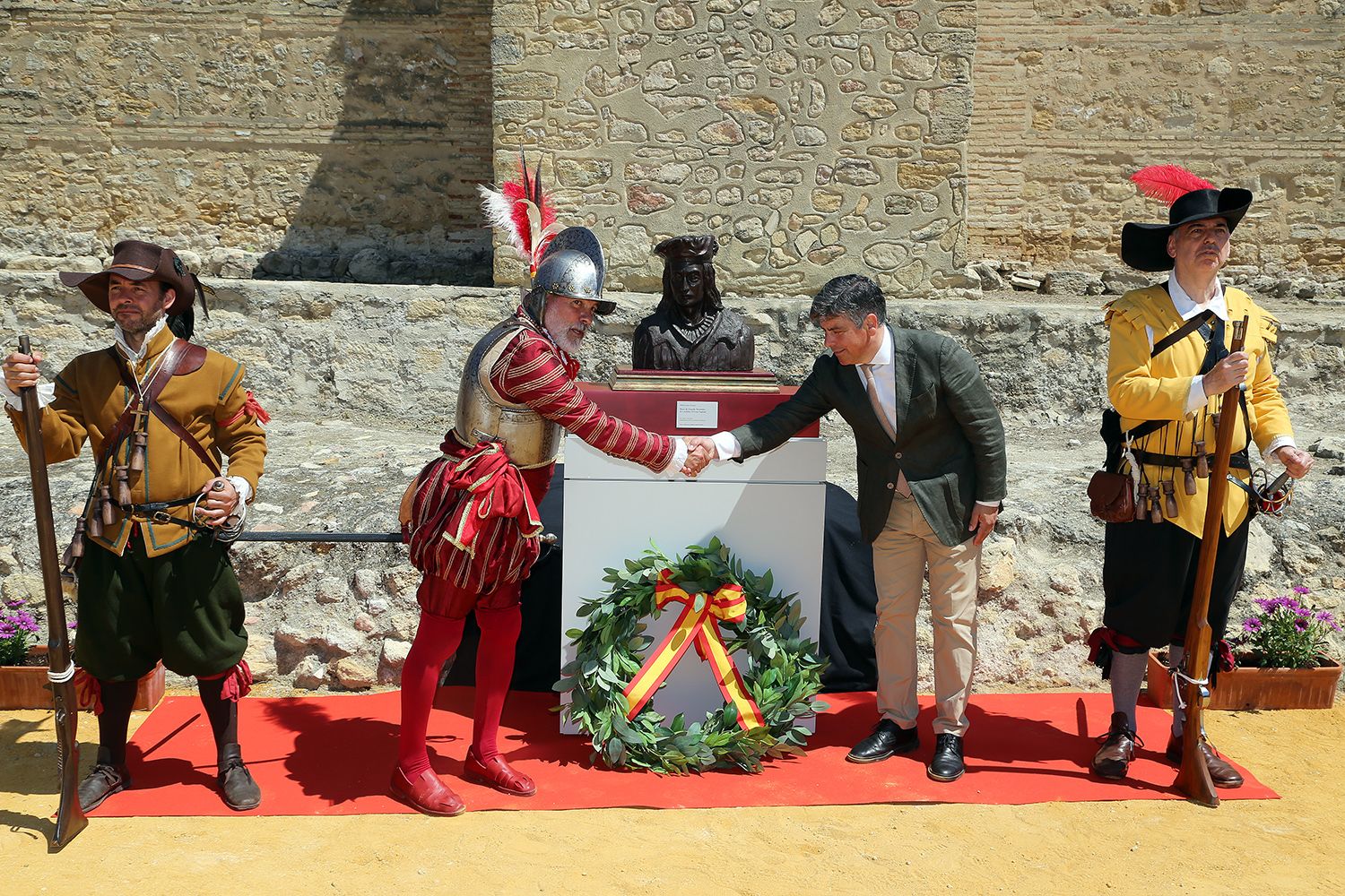 El Tercio de Olivares homenajea en Montilla a El Gran Capitán