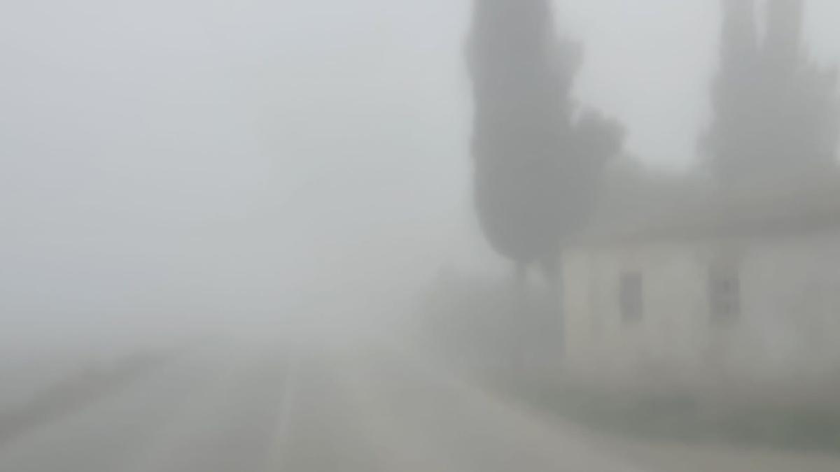 Niebla en Lorca.