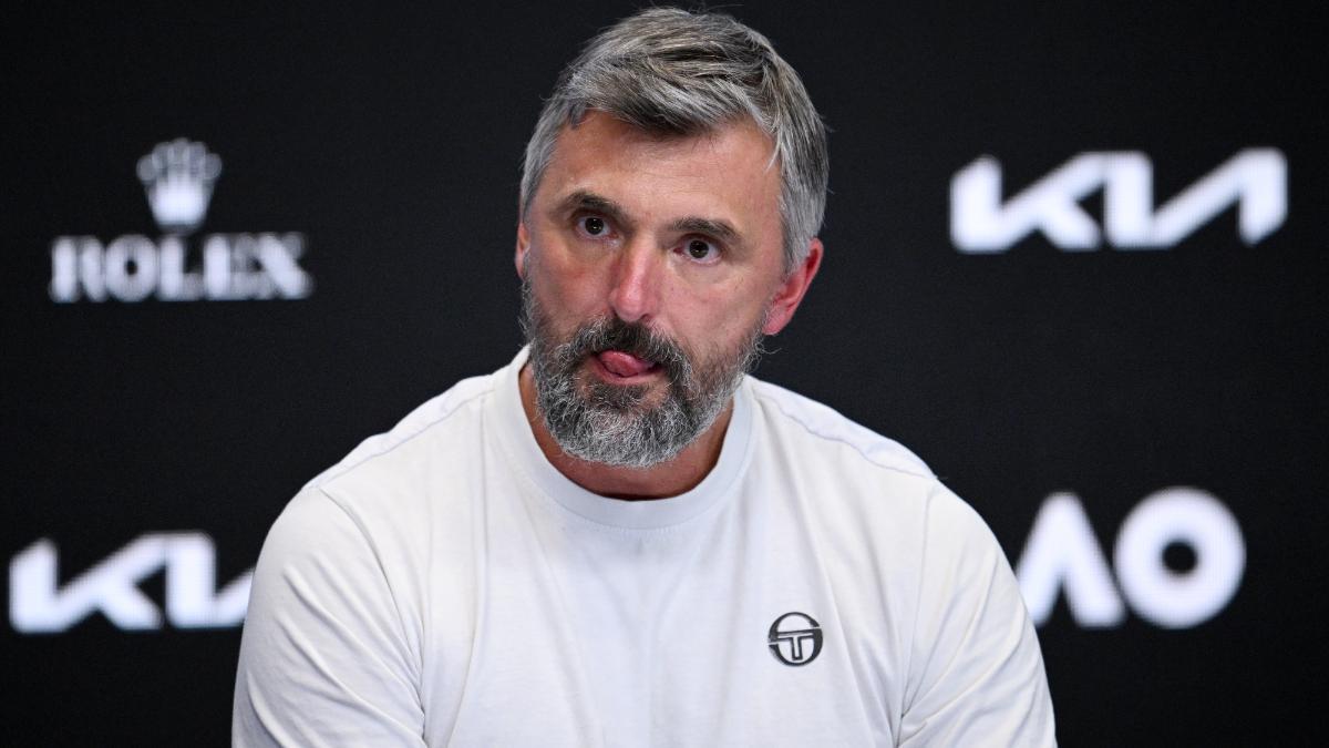 Goran Ivanisevic durante su etapa con Djokovic