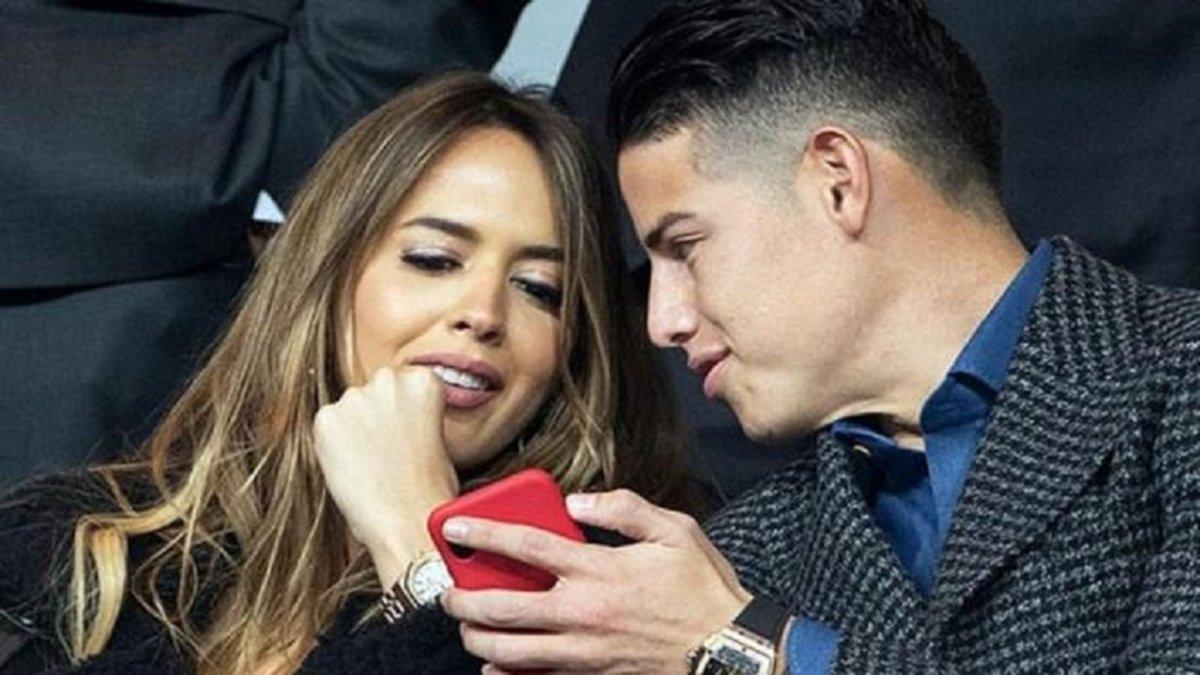 James Rodríguez celebra el título de la Bundesliga junto a Shannon de Lima | La FM