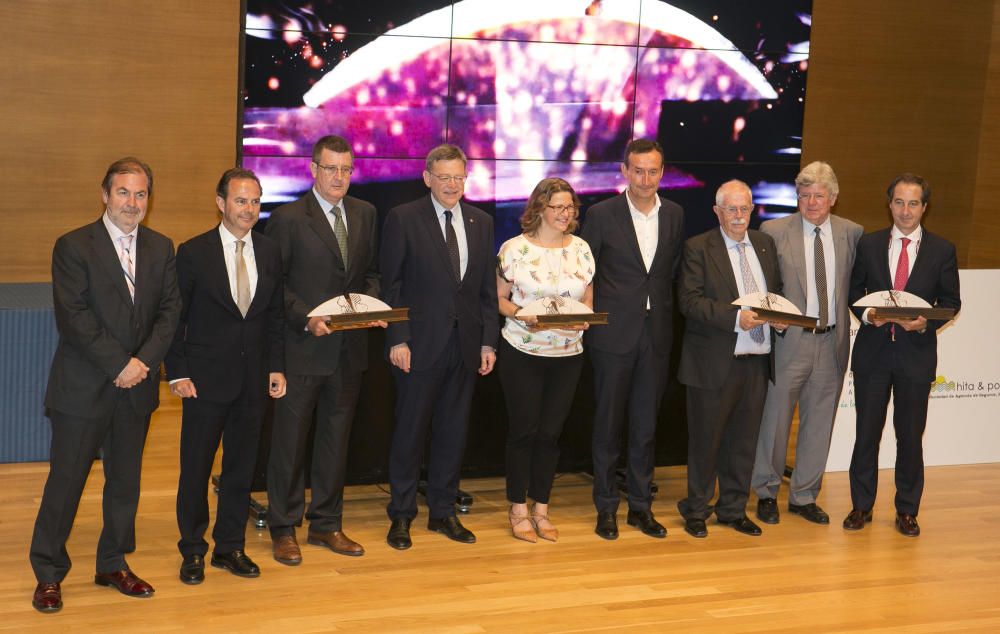 Entrega de los premios de FOPA a la mejor obra pública de la provincia de Alicante