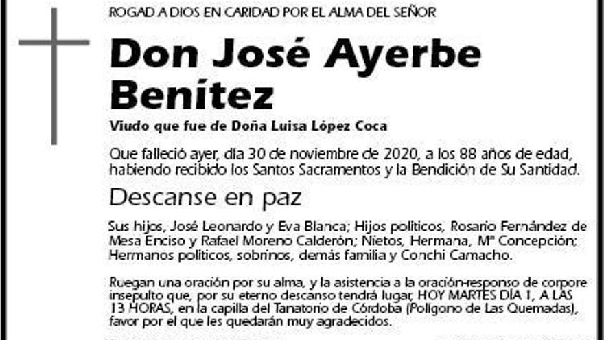 José Ayerbe Benítez