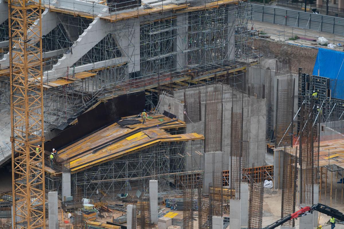 En imágenes | Así avanzan las obras en el estadio de fútbol de La Romareda