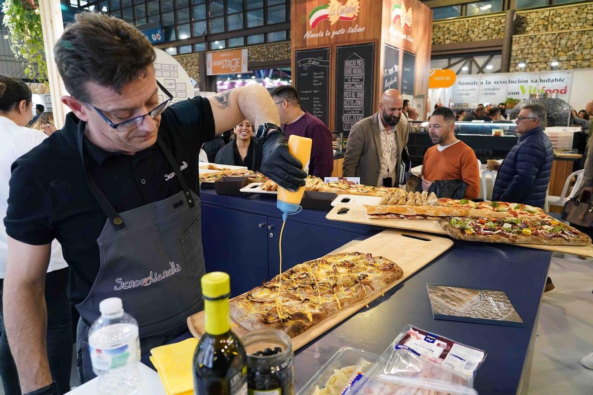 Una imagen del Salón de Innovación en Hostelería, que se celebra en el Palacio de Ferias de Málaga.