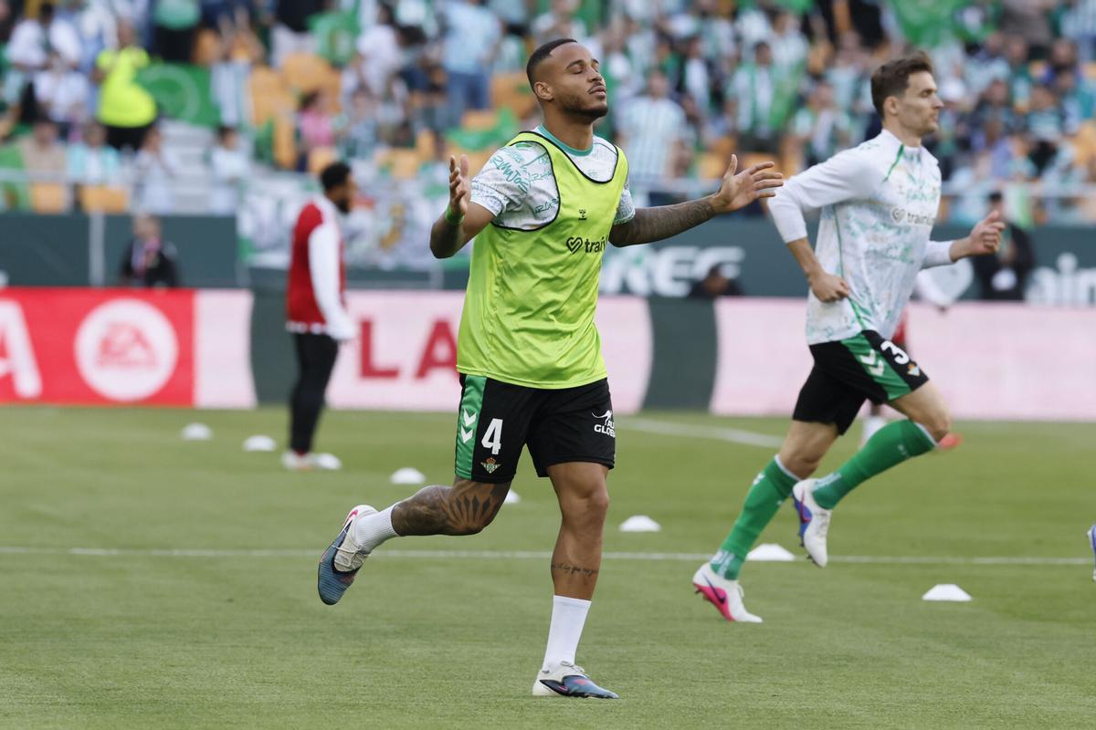 El defensa del Betis, Natan