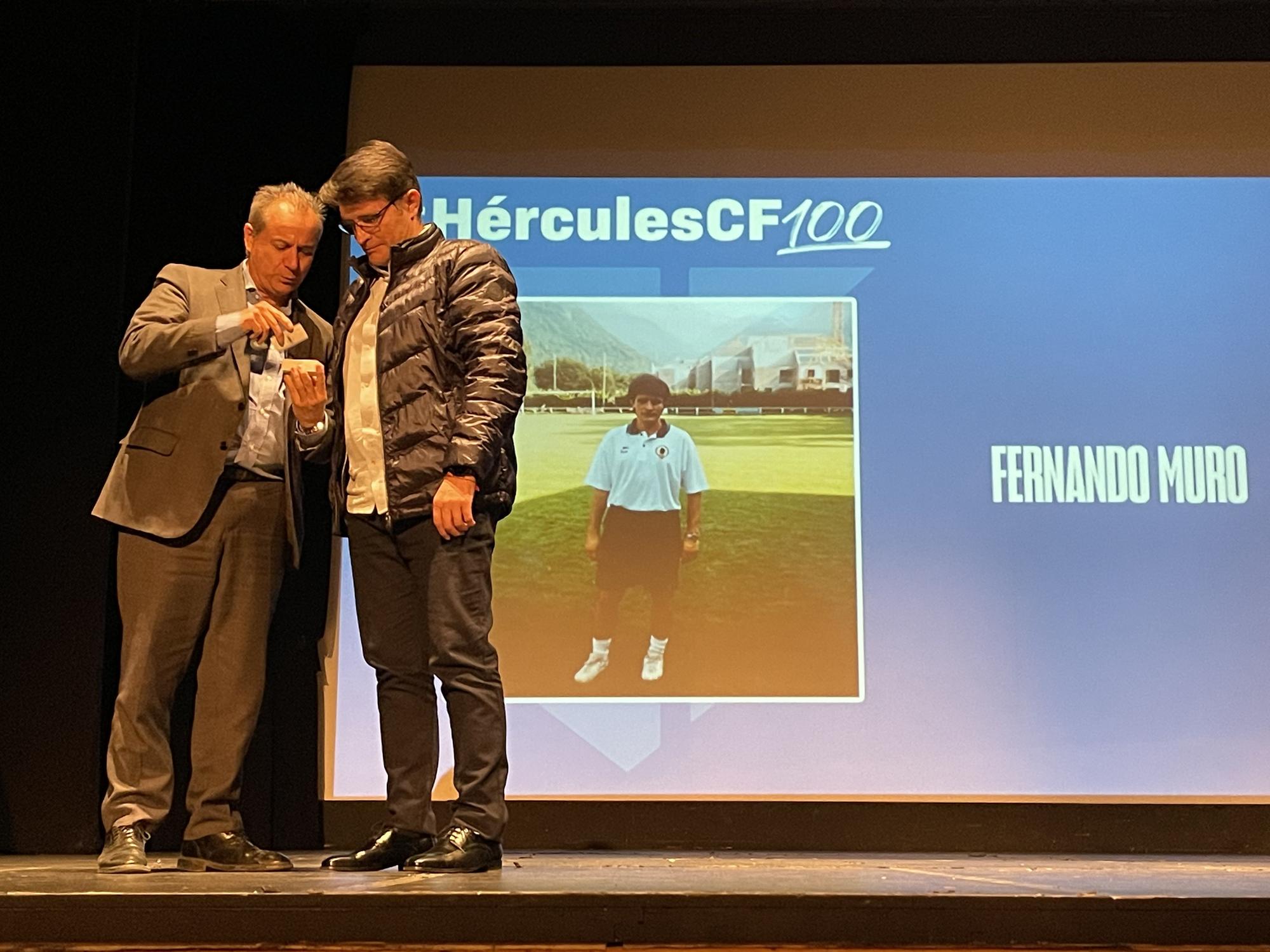 Homenaje centenario a herculanos ilustres en la CAM