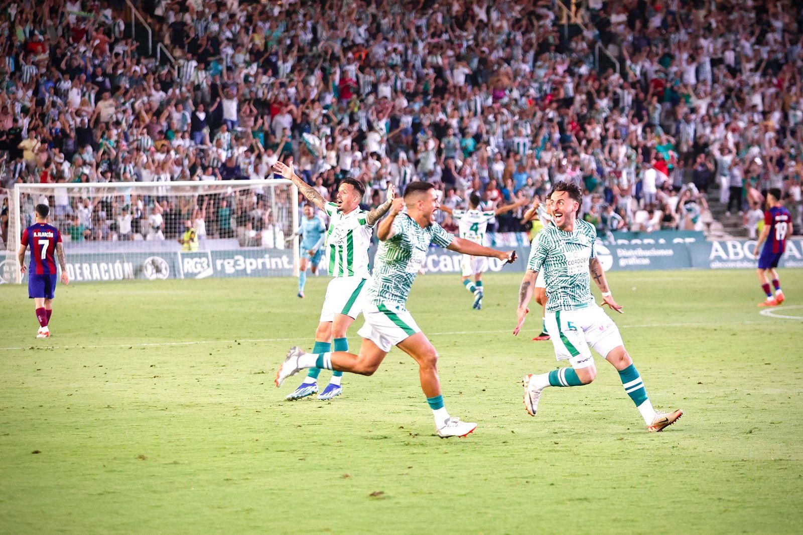 El primer aniversario del ascenso del Córdoba CF, en imágenes