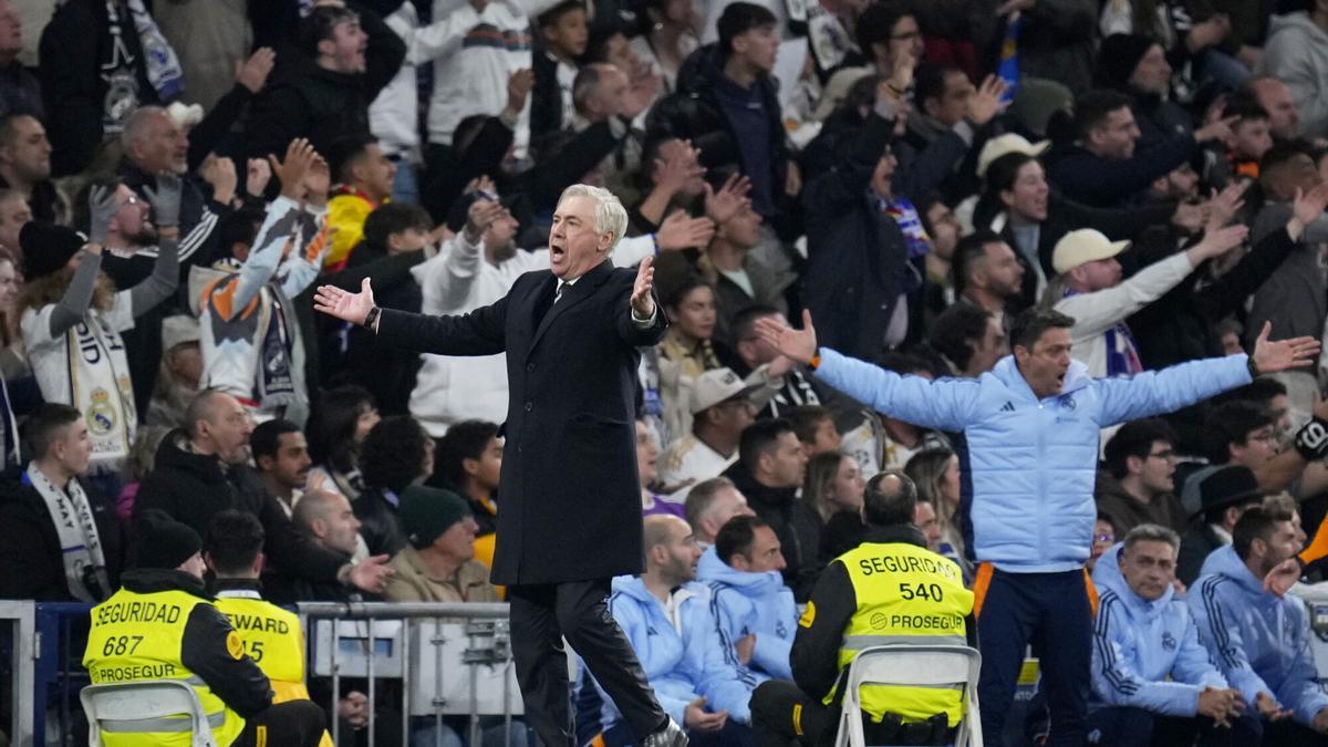 Ancelotti: “No quiero hablar del árbitro”