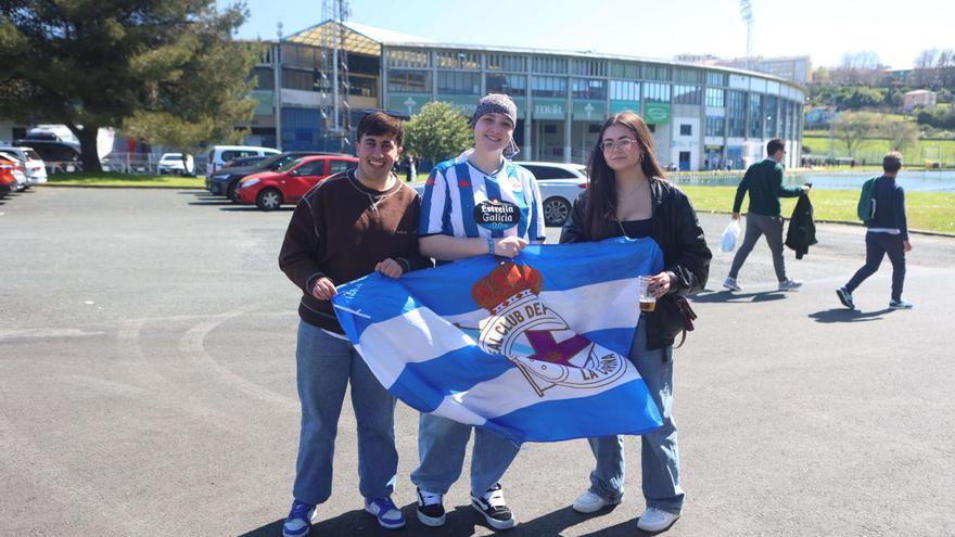 Tres seguidoras del Dépor analizan la previa en A Malata