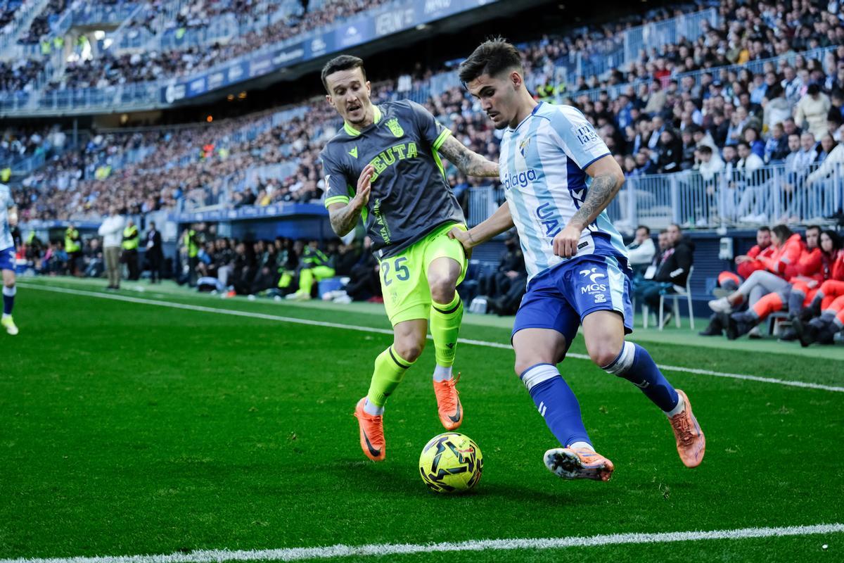 LaLiga Hypermotion | Málaga CF - AD Ceuta, en imágenes