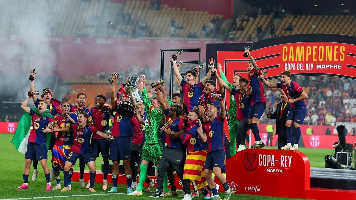 As fue la celebracin del Bar?a en Sevilla