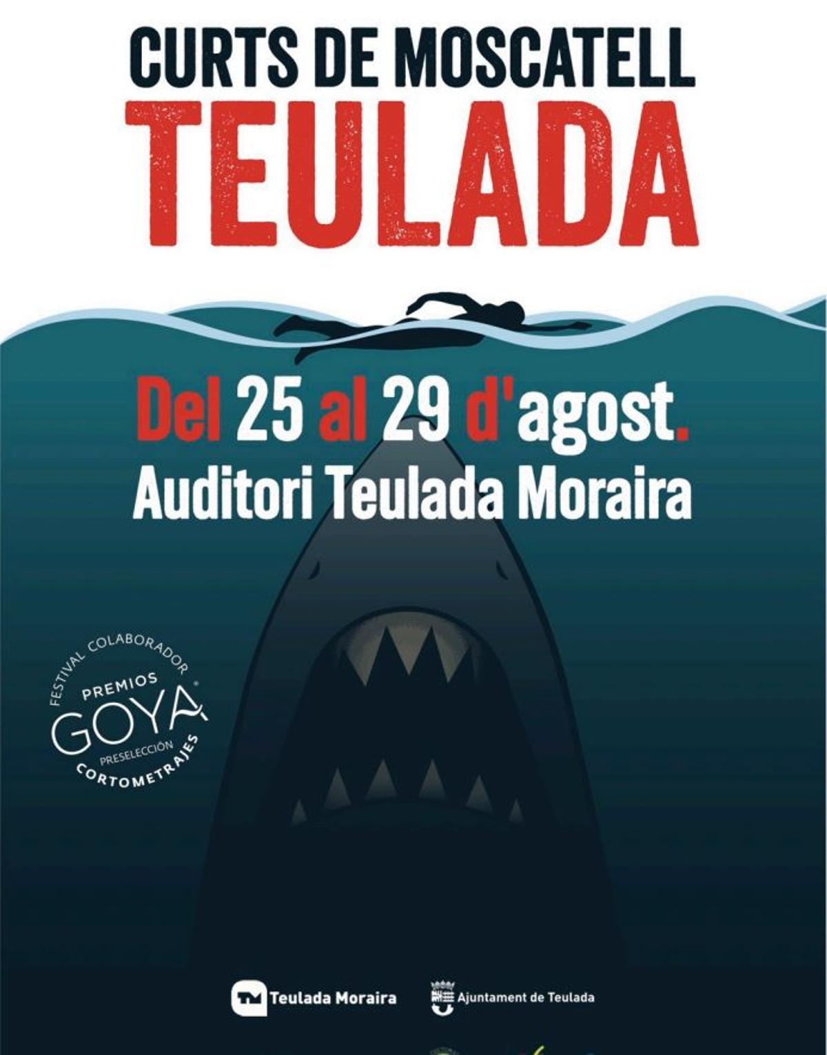 Cartel de la décima edición de la mostra, que homenajea a ls 50 años de "Tiburón"