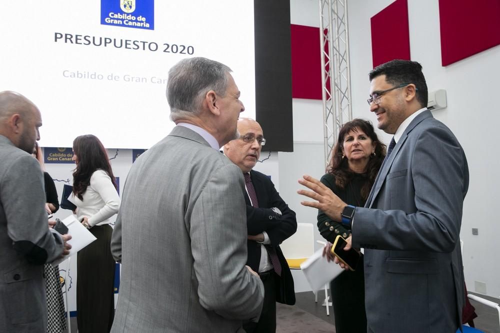 Presentación del Presupuesto 2020 del Cabildo de Gran Canaria