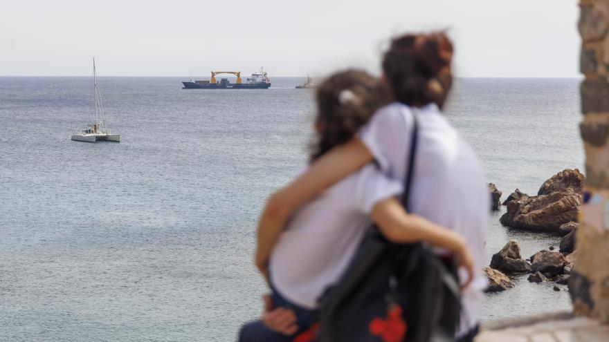 El polémico carguero &#039;Vertom Odette&#039; abandona Cartagena y navega hacia Montenegro