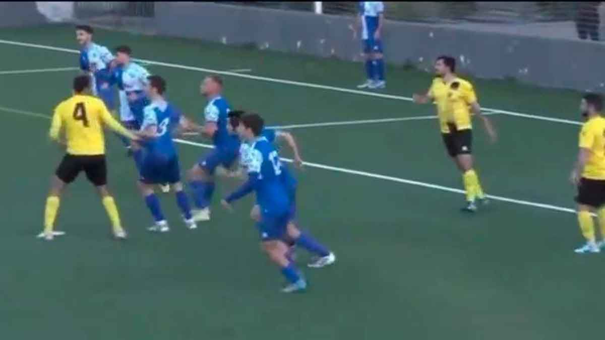 Incidente en el partido de fútbol Son Sardina-Consell de Primera Regional