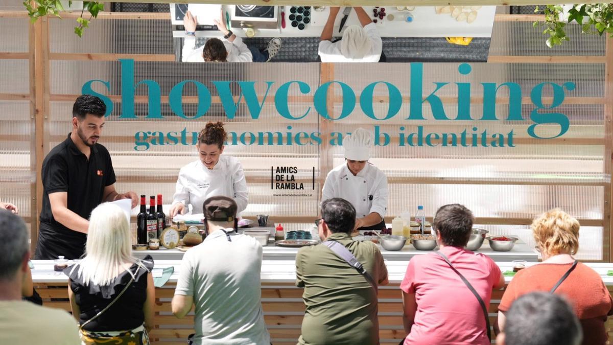 Un ‘showcooking’ de la edición pasada.