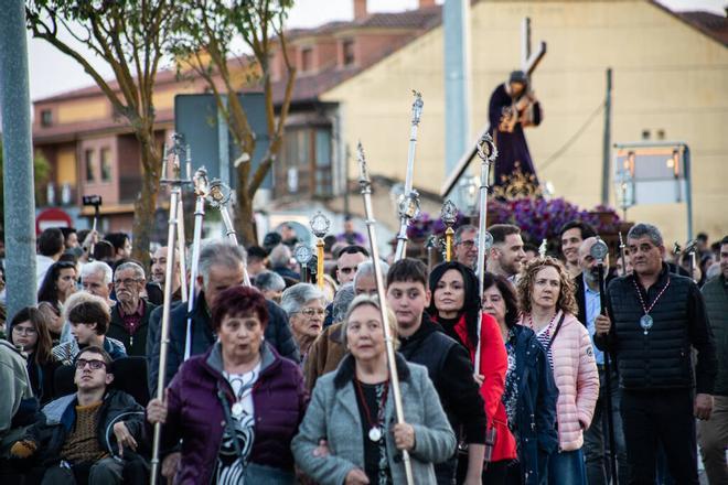 GALERÍA | El traslado del Nazareno de San Frontis, en imágenes
