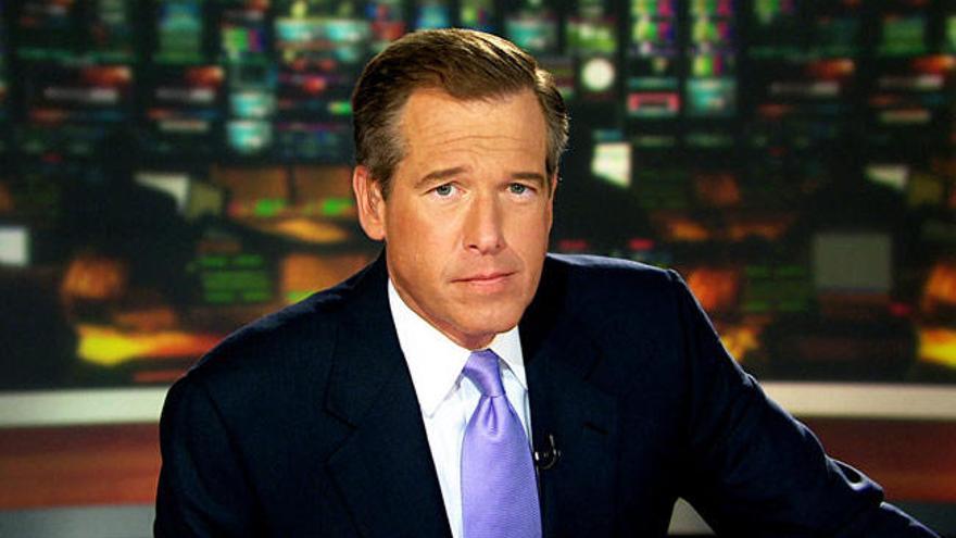 El periodista Brian Williams.