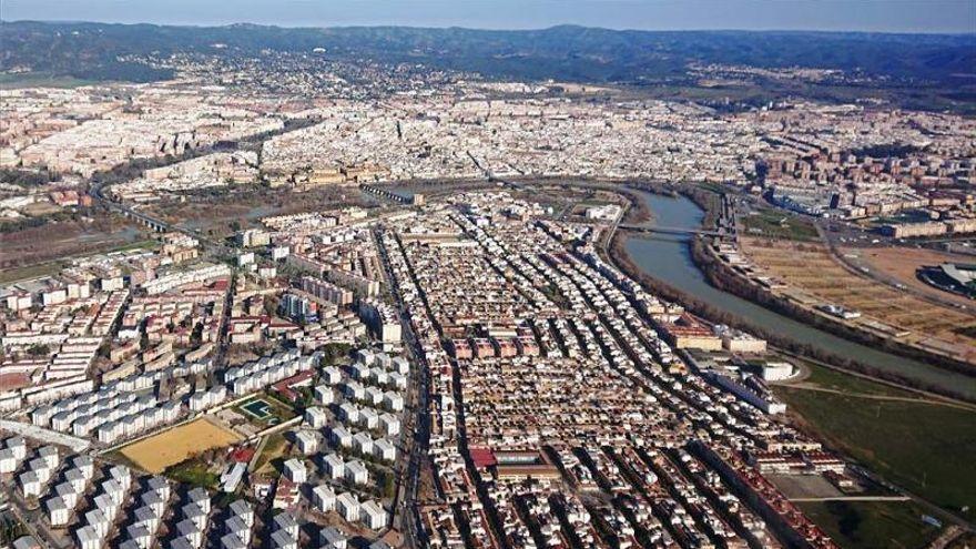 Vista aérea del Distrito Sur.