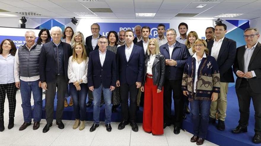 El PP de Aragón se prepara para recuperar los tres escaños perdidos en abril