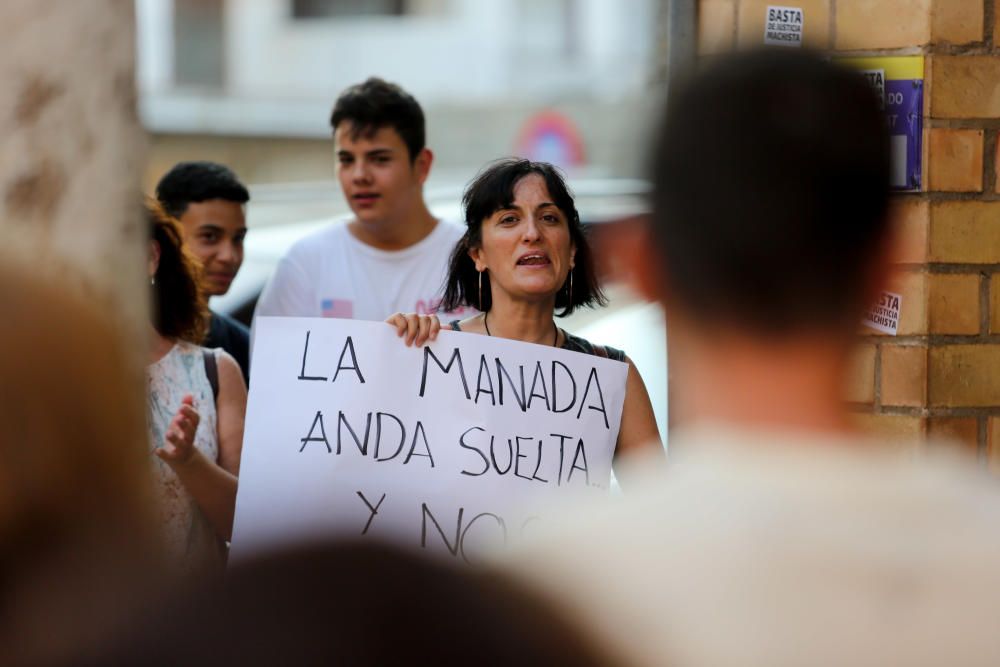 Protestas contra la liberación de La Manada