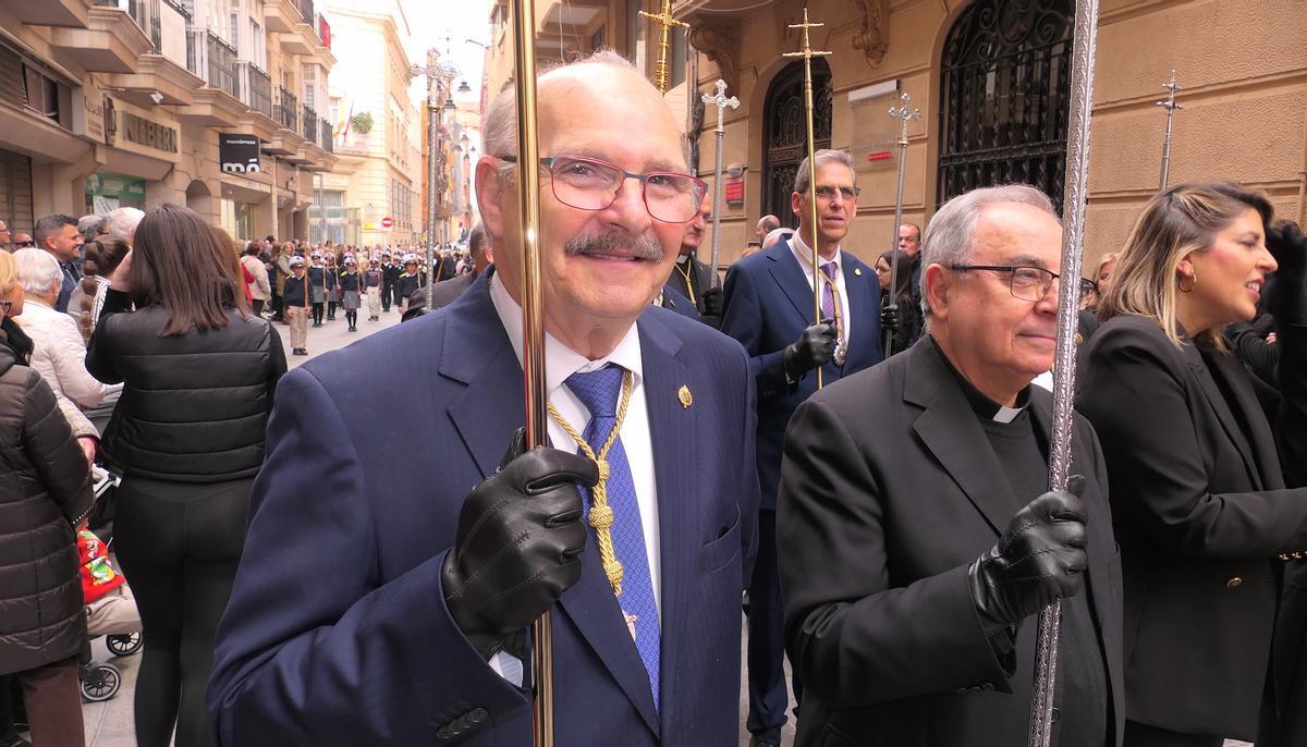 Javier Pavía, presidente de la Junta de Cofradías.