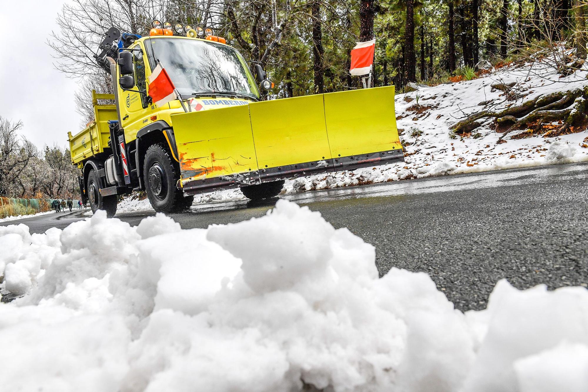 Nevada en Gran Canaria (16/02/23)