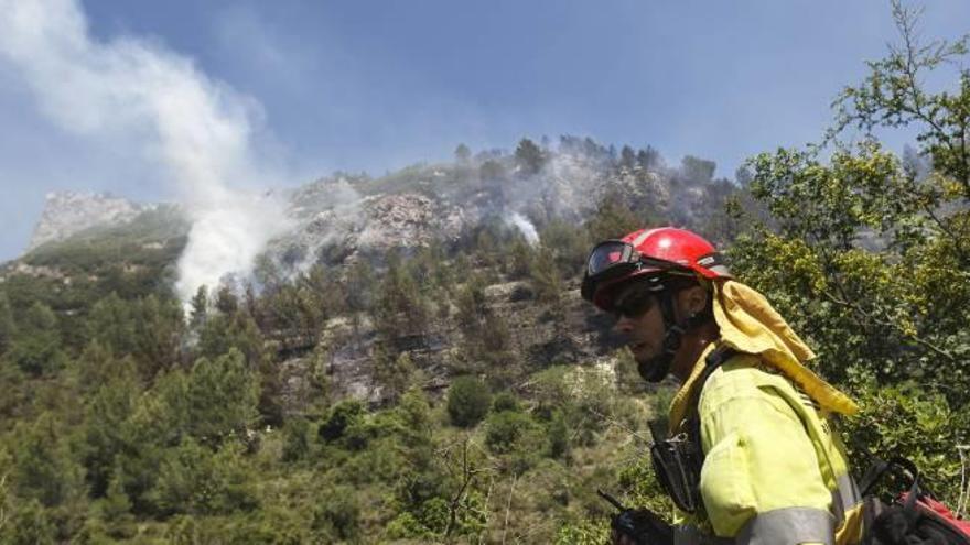 El incendio de Pego en 2015 arrasó más de 1.700 hectáreas.