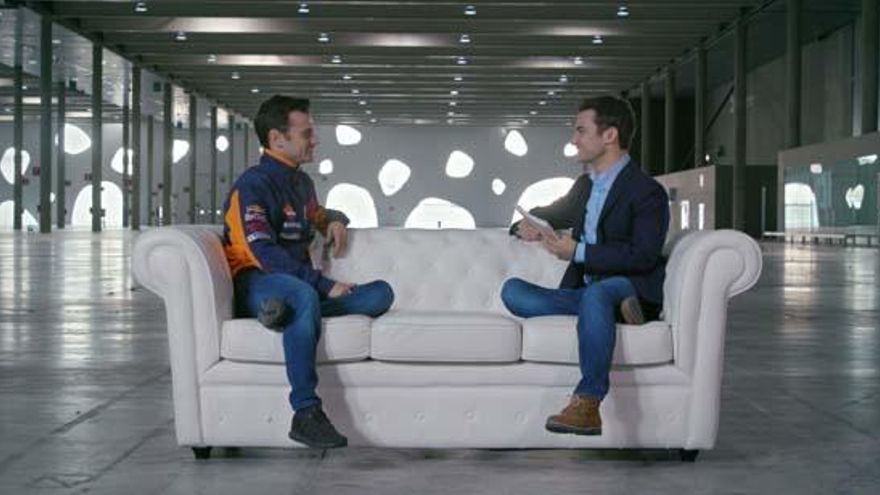 Dani Pedrosa se entrevista a sí mismo.