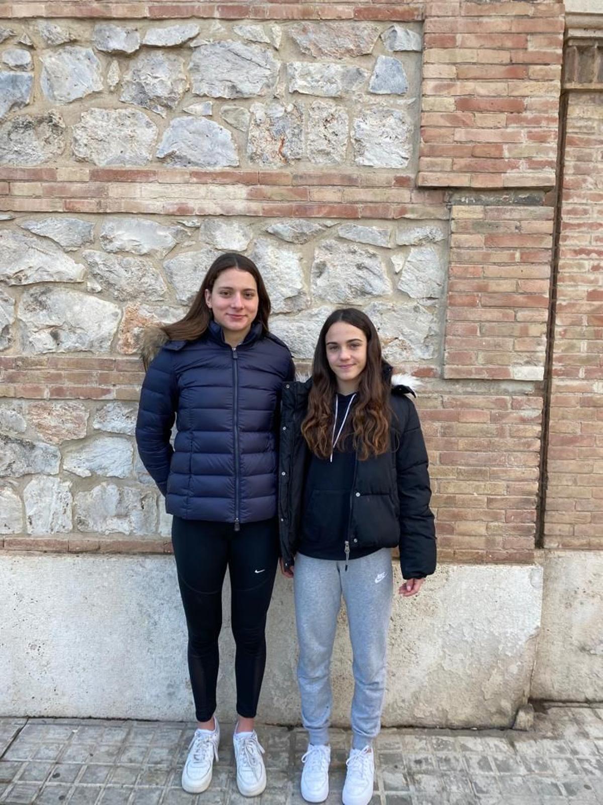 Maia Lardeur y Àngels Cardona.