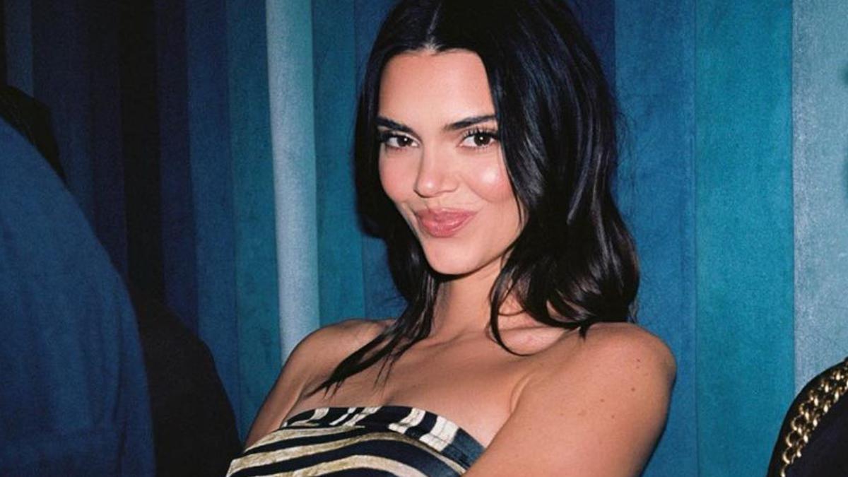 El atrevidísimo vestido con pezoneras en 3D de Kendall Jenner que dispara elogios y críticas