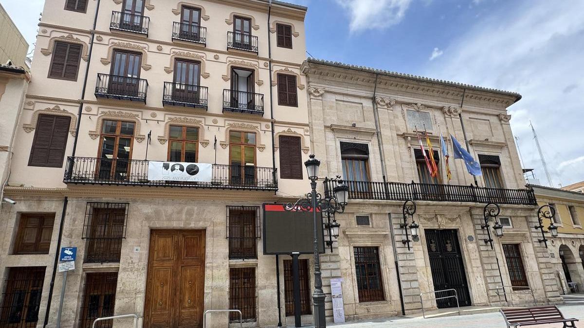 Fachada del Ayuntamiento de Sueca.