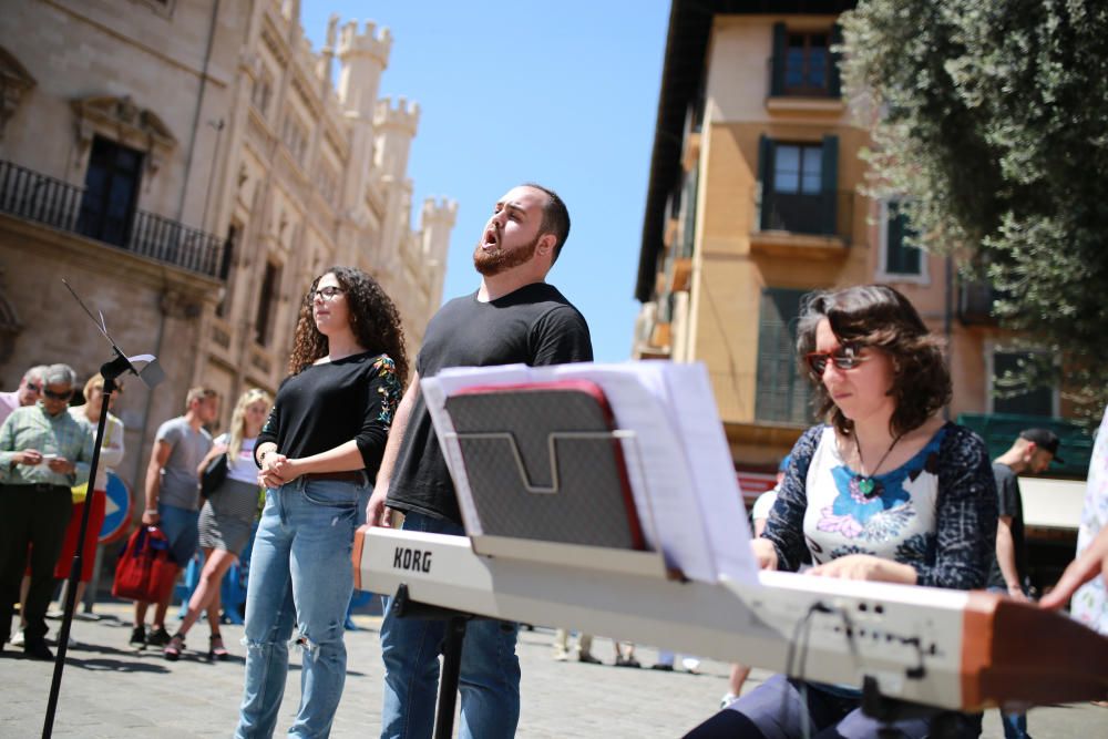 Las plazas de Palma suenan a ópera