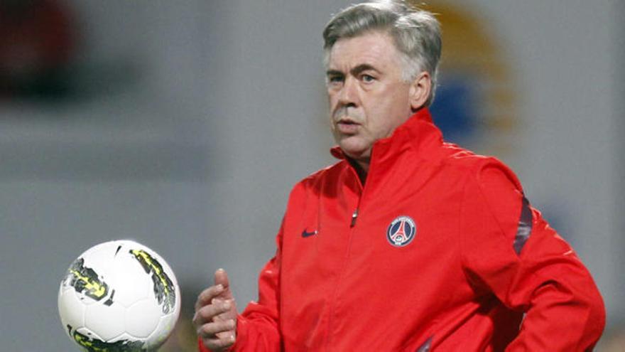 Ancelotti agredió con una caja a Ibra en el PSG