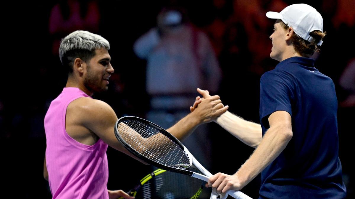 Alcaraz y Sinner conocerán su camino en las ATP Finals 2025 este jueves 6 de noviembre