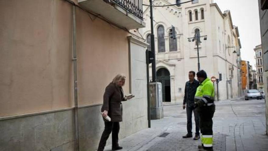 Incidente en el centro de Alcoy