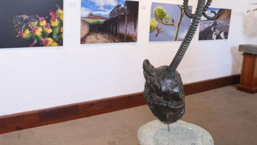 Una exposición de fotos y esculturas abre el proyecto ‘Patrimonios de Tacoronte’