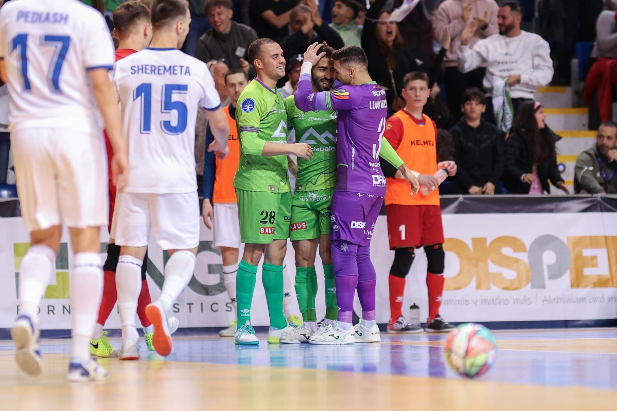 La clasificación del Palma Futsal para la Fase Final de la Champions League, en imágenes