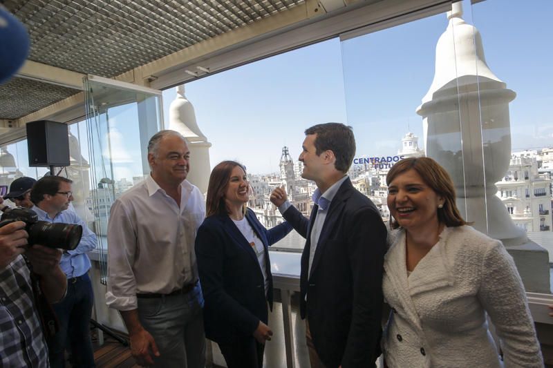 Mitin de Pablo Casado y María José Catalá