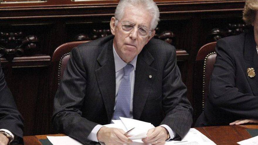 El gobierno de Mario Monti obtiene un respaldo abrumador del Congreso