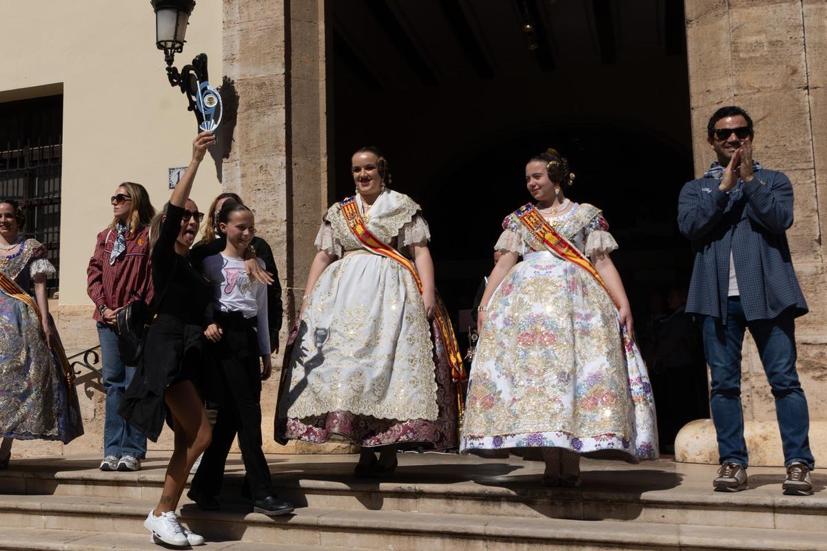 La Cañada gana el premio a la Falla en Paterna La Cañada gana el premio a la Falla en Paterna