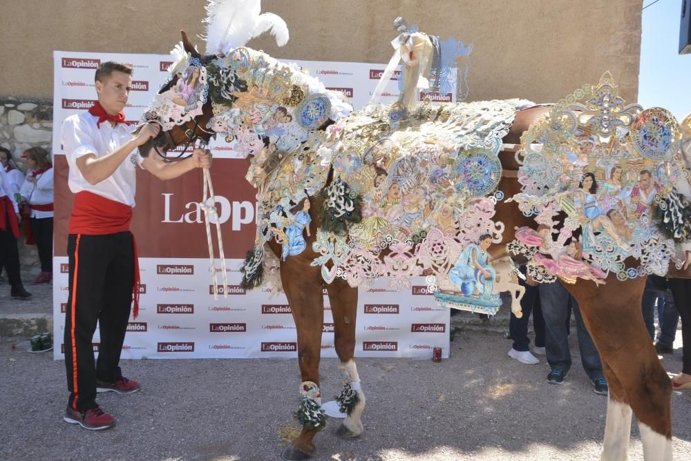 Photocall en los Caballos del Vino de Caravaca