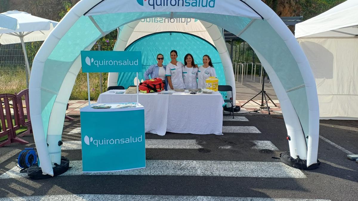 Los centros de Quirónsalud en Tenerife colaboran en la primera edición de la carrera solidaria Ruta 091