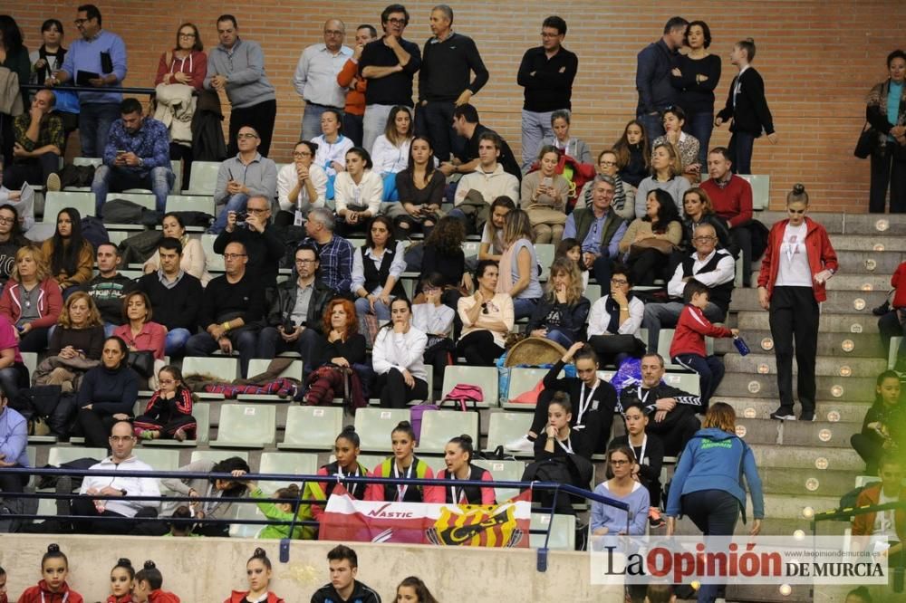 El Campeonato de España arranca en el Palacio de los Deportes con el Rítmica Pozuelo, Ruth Ritmo, Calpe, Praxis y Mabel como líderes