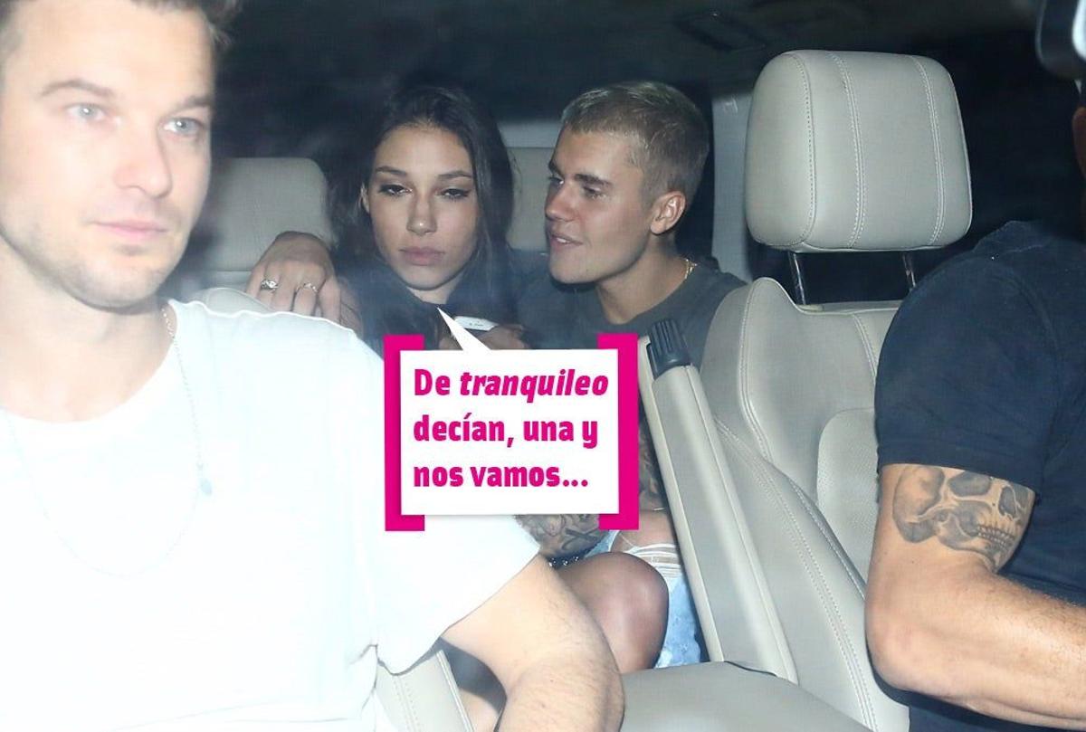 Justin Bieber y su amiga no saben salir de 'tranquileo'