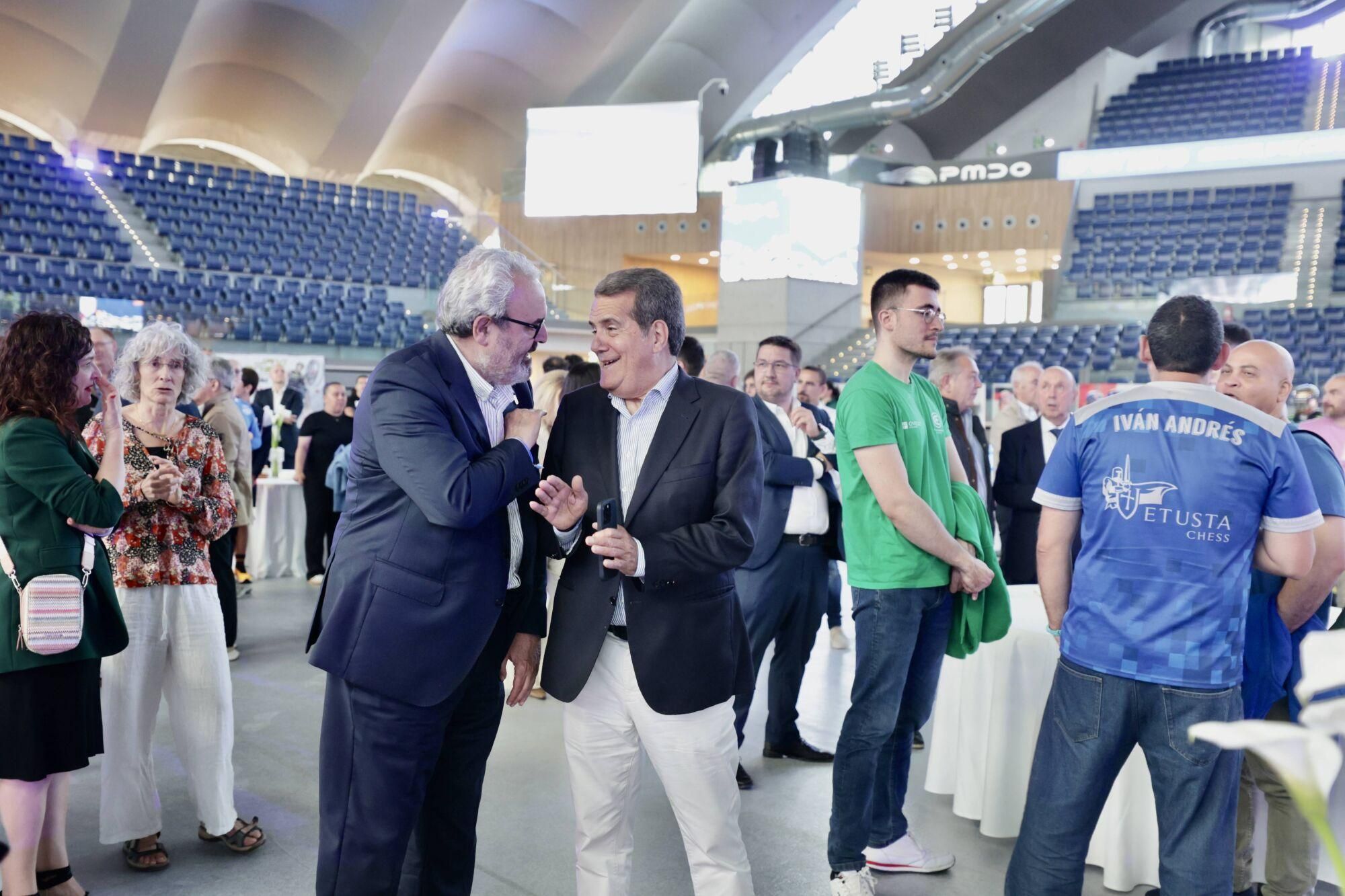 El Palacio de los Deportes de Oviedo, escenario del examen final para ser Ciudad Europea del Deporte