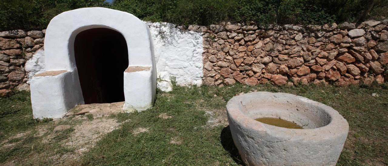 La fuente de Balàfia, recién restaurada.